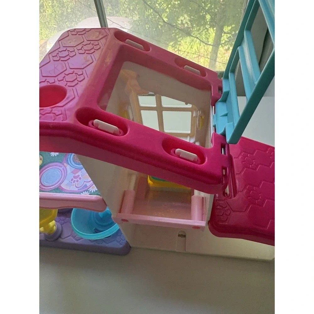 Fisher Price Little People Barbie Play and Care Pet Spa Playset Sounds WORKS